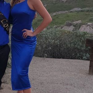 Windsor Blue Midi Dress